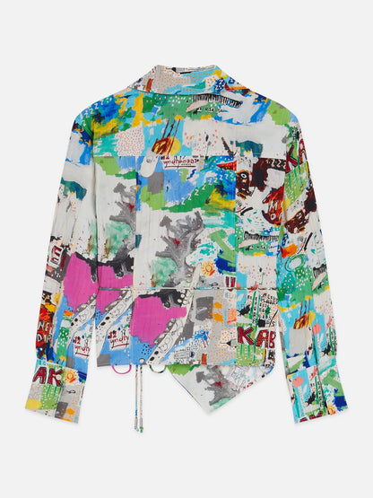 Scotch & Soda x Basquiat Long Sleeved Shirt