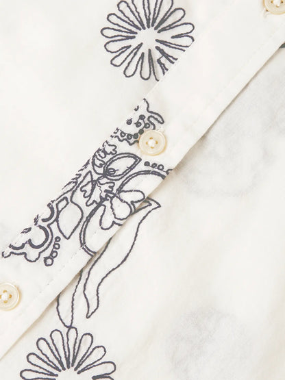 Embroidered Relaxed-Fit Shirt