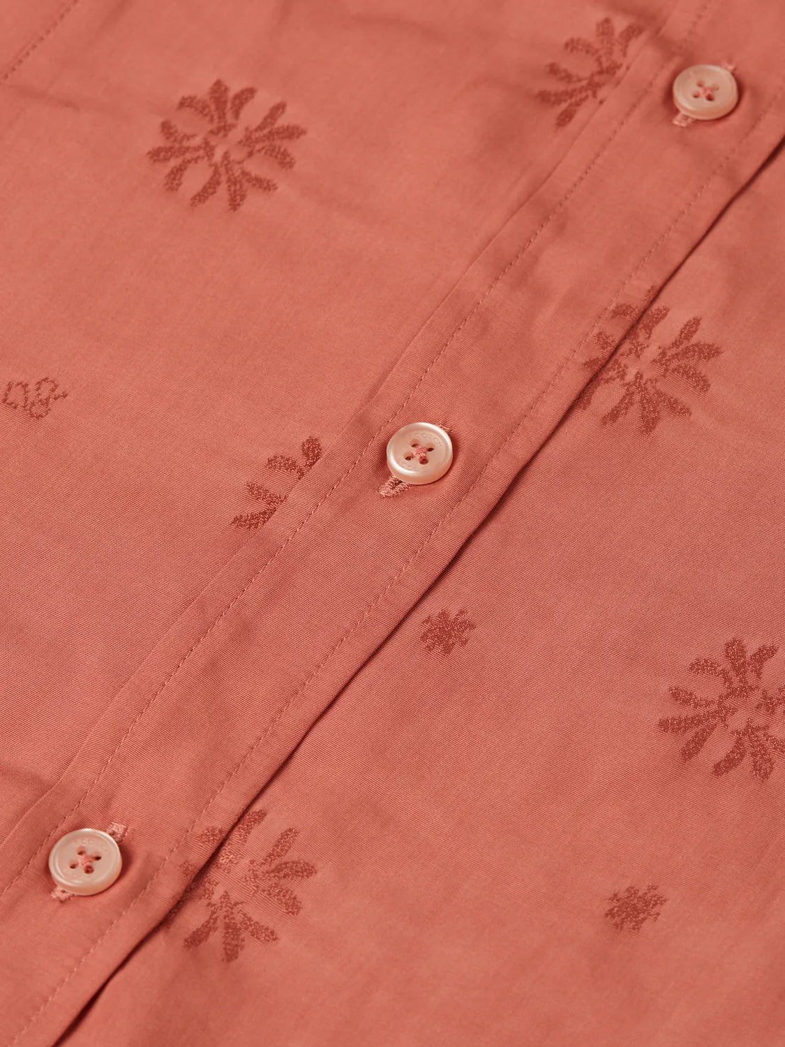 Jacquard Tailored-Fit Shirt