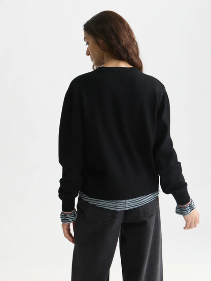 Compact Relaxed-Fit Cardigan