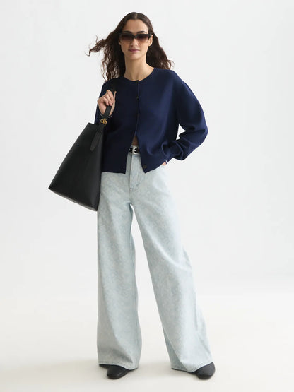 Compact Relaxed-Fit Cardigan