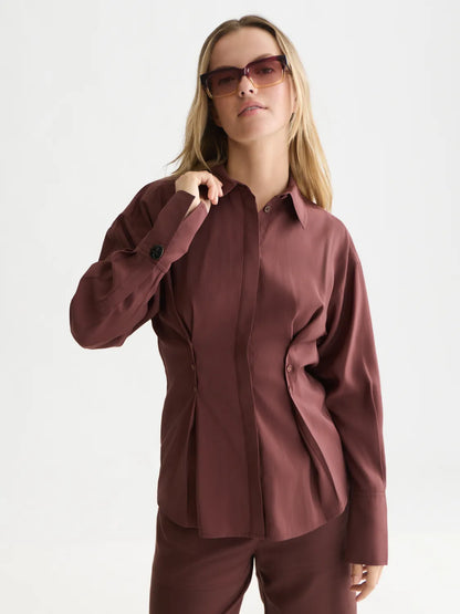 Buttoned Waisted Shirt
