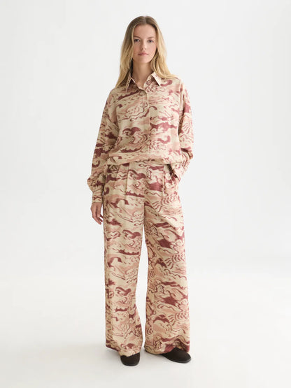 Printed Oversized Shirt