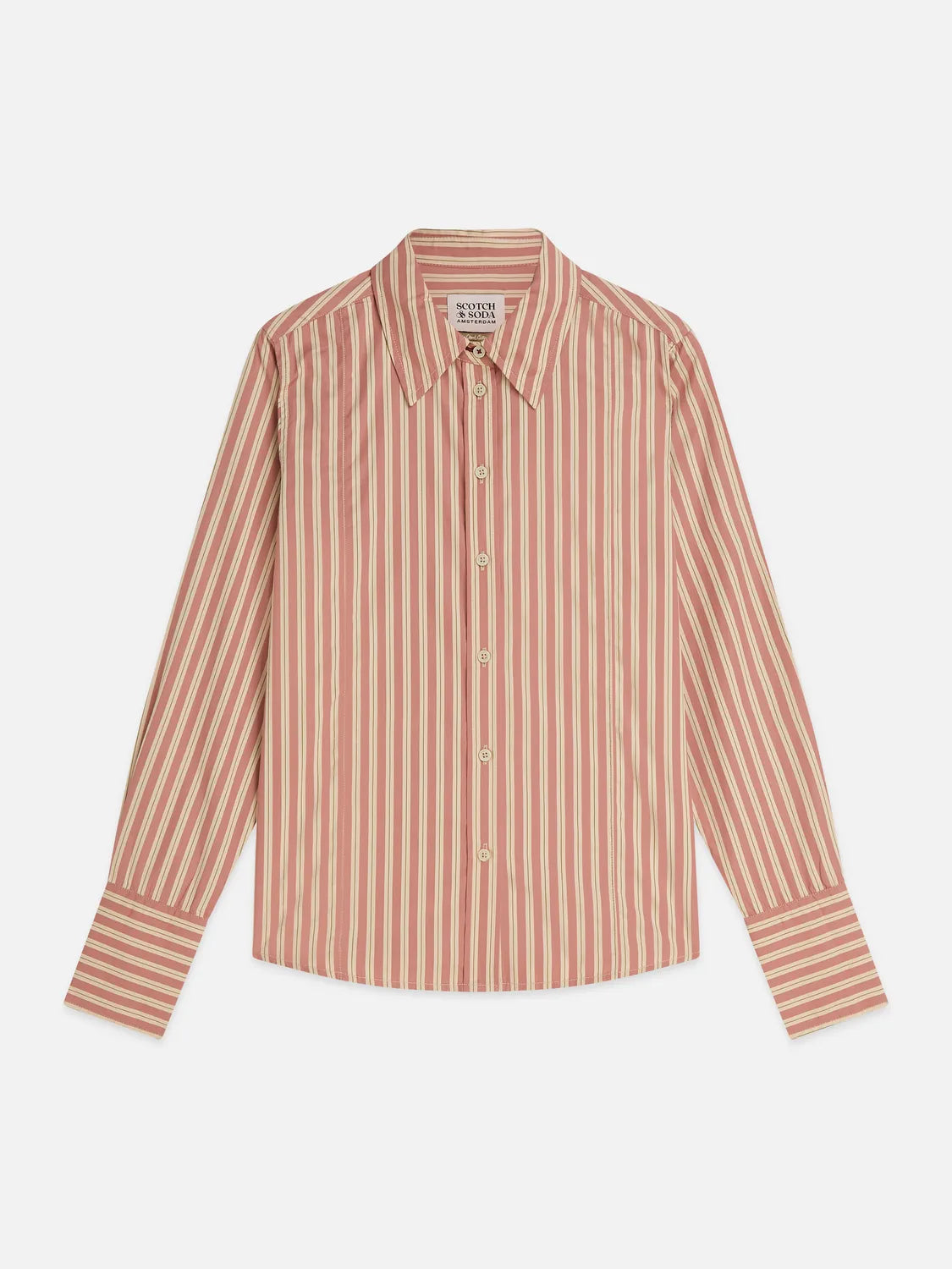 Striped Tailored-Fit Shirt