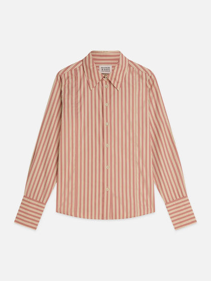 Striped Tailored-Fit Shirt
