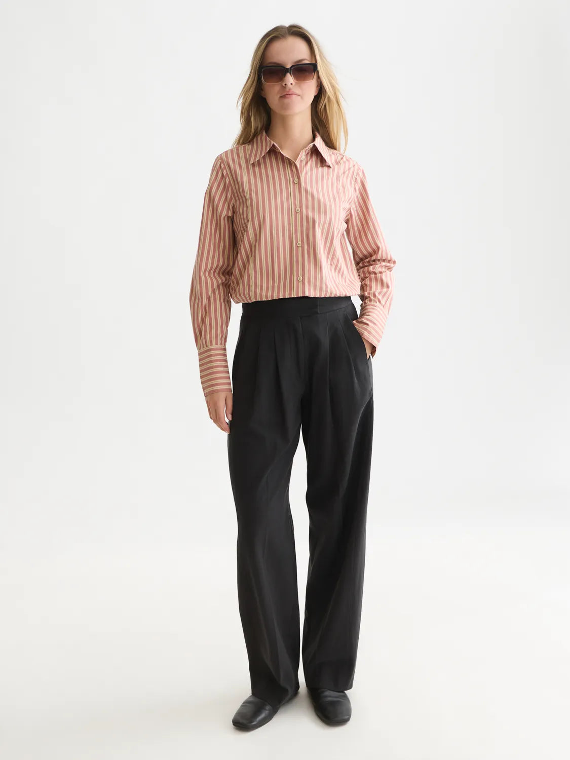 Striped Tailored-Fit Shirt