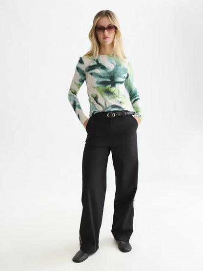 All Over Printed Long Sleeve T-Shirt