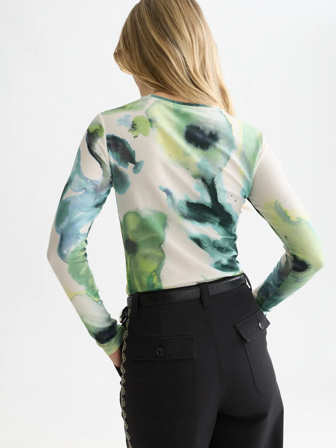 All Over Printed Long Sleeve T-Shirt