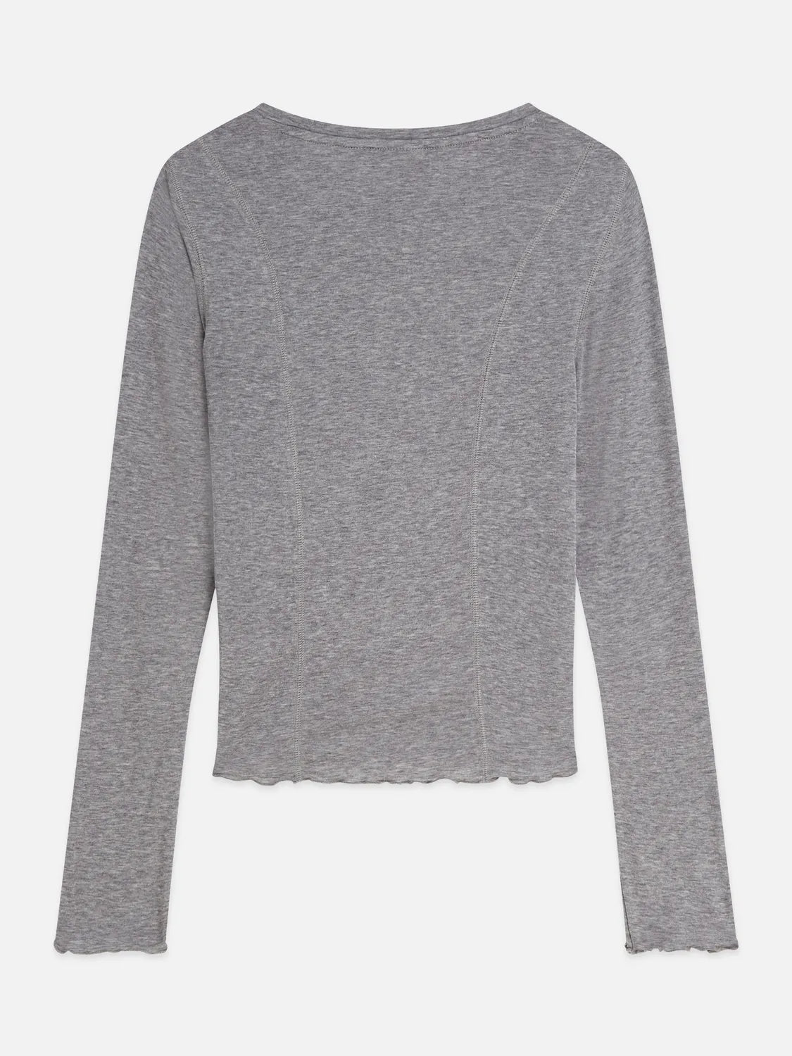 Wool-Blend Long Sleeve T-Shirt