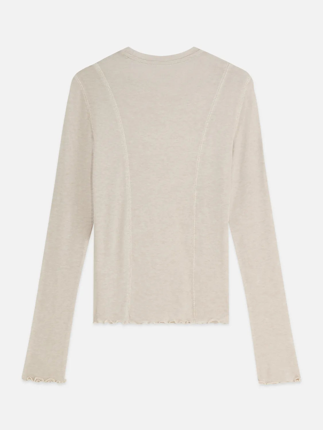 Wool-Blend Long Sleeve T-Shirt