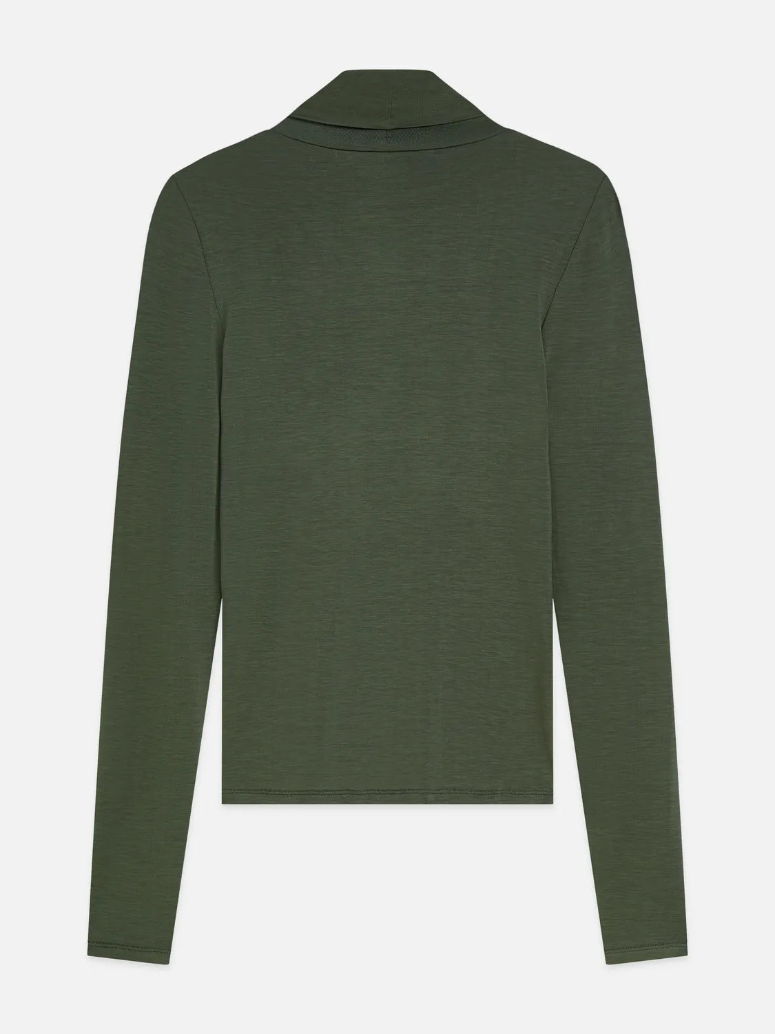 Roll Up Neck Long Sleeve T-Shirt