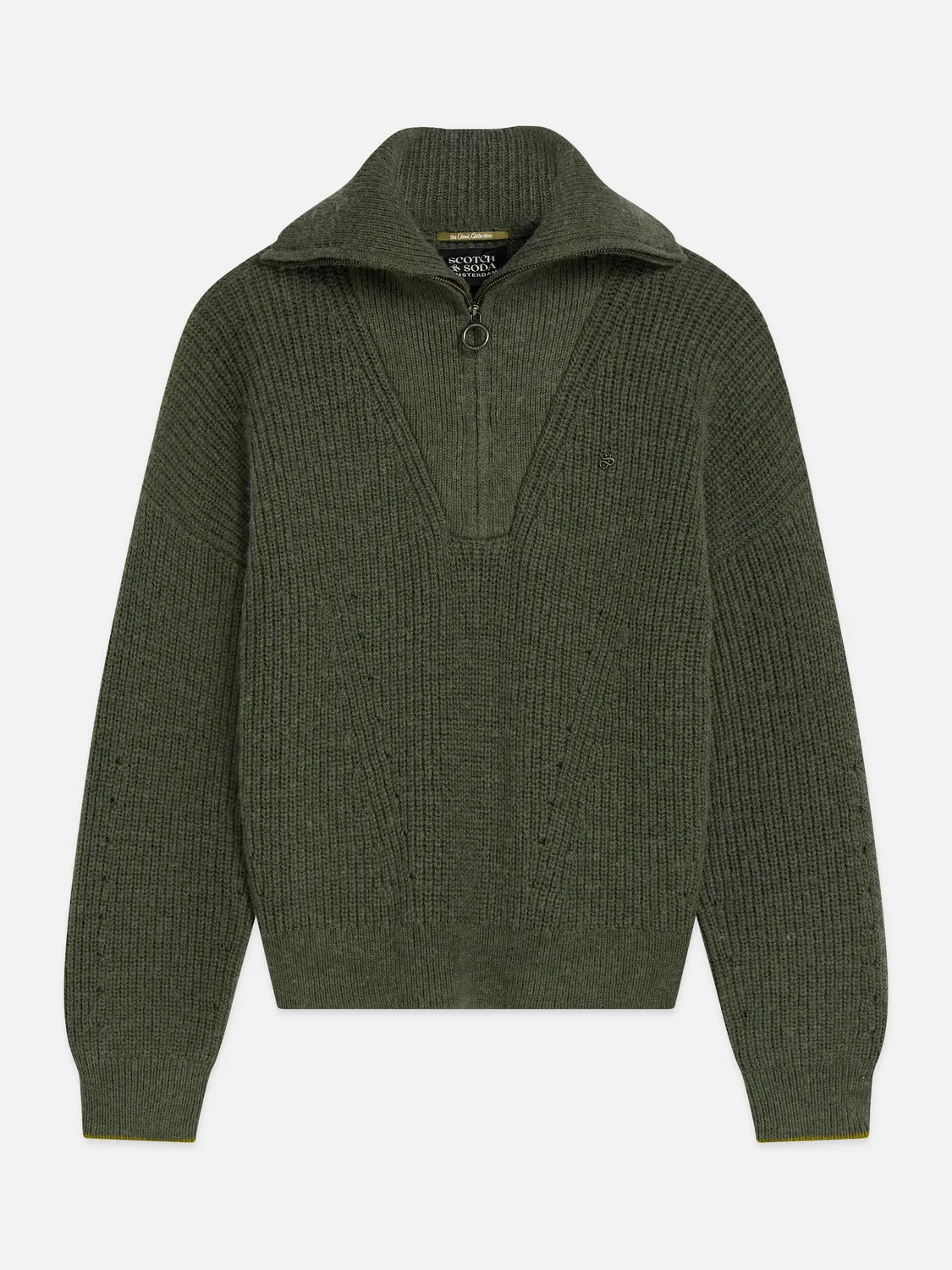 Half-Zip Relaxed-Fit Pullover
