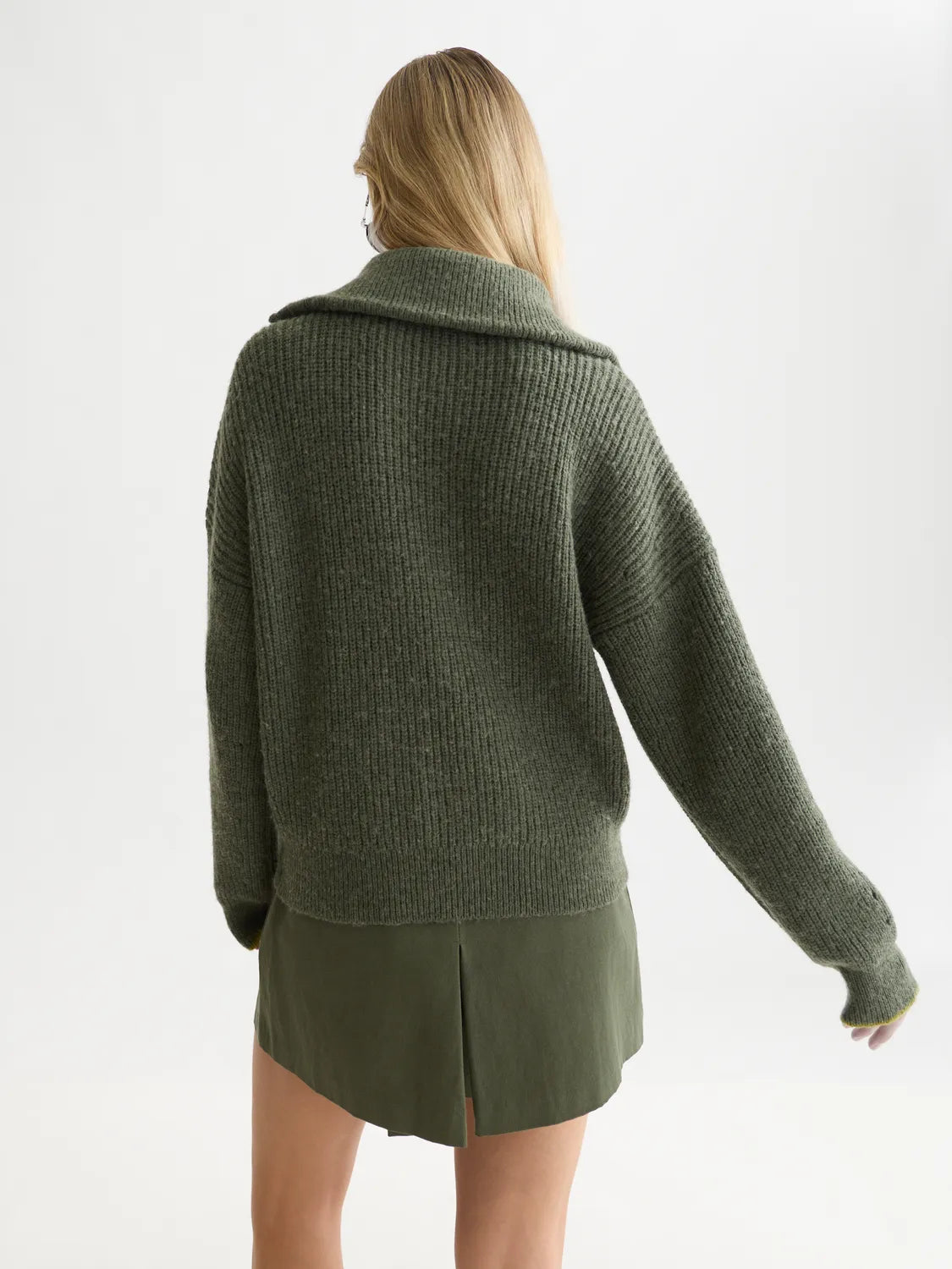 Half-Zip Relaxed-Fit Pullover