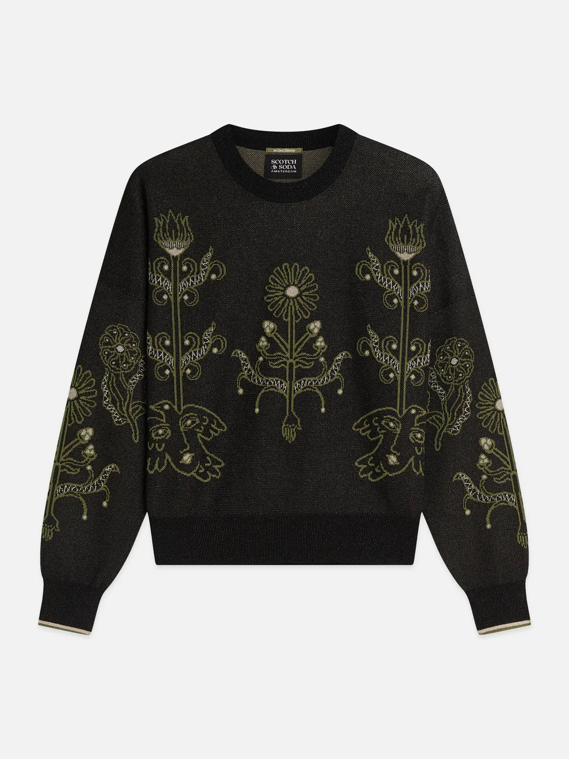 Jacquard Relaxed-Fit Pullover