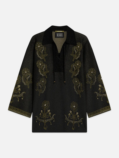 Jacquard Knitted Tunic