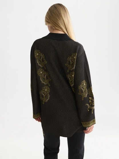 Jacquard Knitted Tunic
