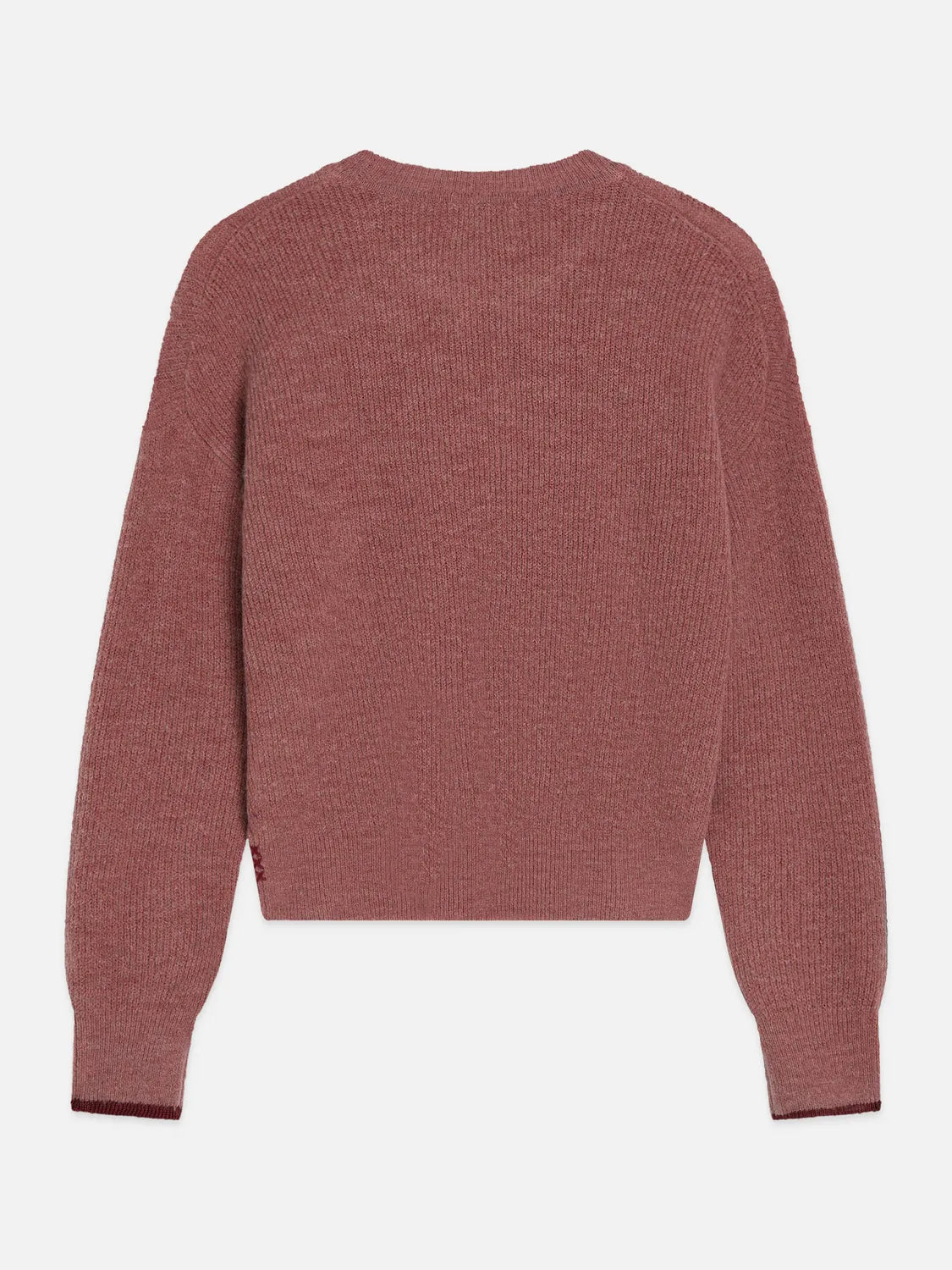 Fuzzy Crew-Neck Pullover