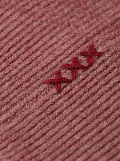 Fuzzy Crew-Neck Pullover