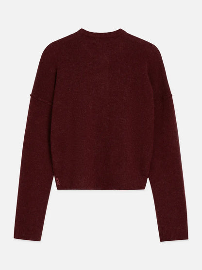 Fuzzy Relaxed-Fit Cardigan