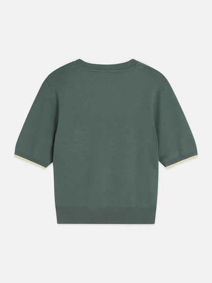 Compact Short-Sleeved Pullover