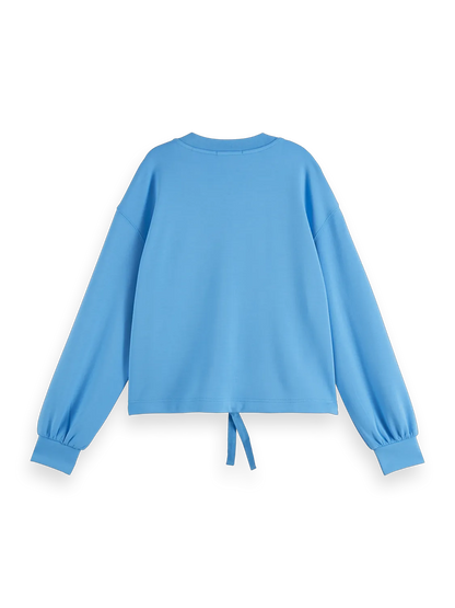 V-Neck Modal Sweatshirt