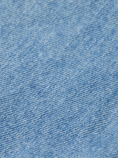 Denim Top With Western Seam Details