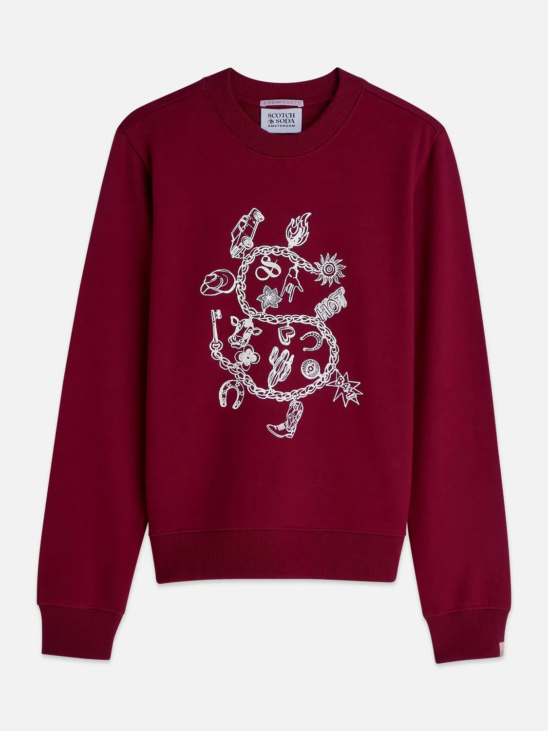 Chest Artwork Regular-Fit Sweatshirt