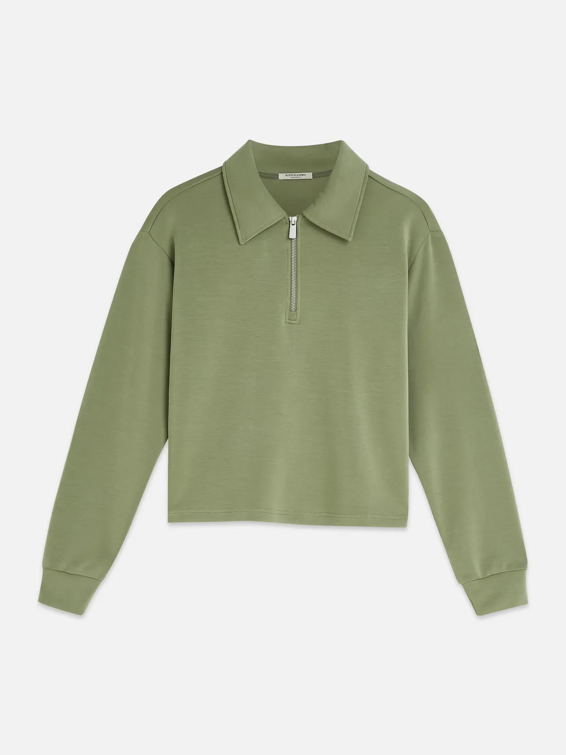 Zip Through Tencel Sweatshirt