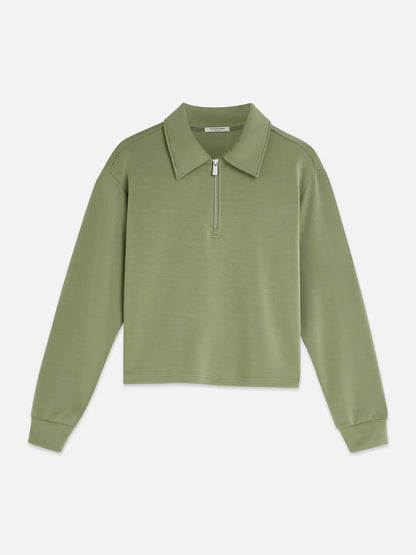 Zip Through Tencel Sweatshirt