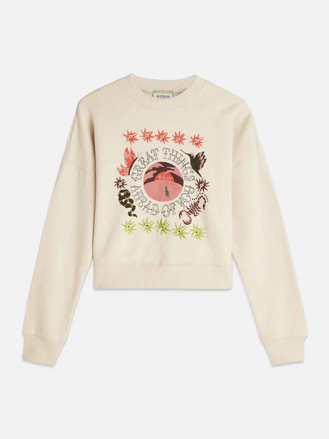 Artwork Relaxed-Fit Sweatshirt