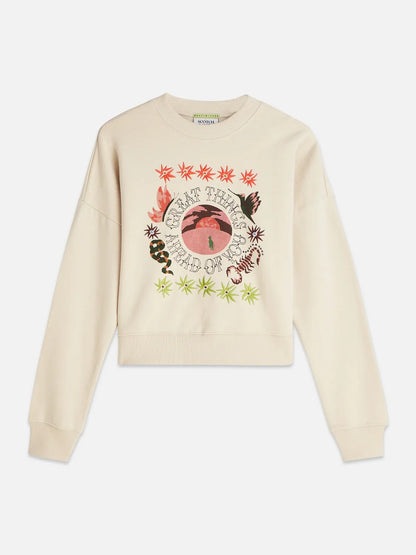Artwork Relaxed-Fit Sweatshirt