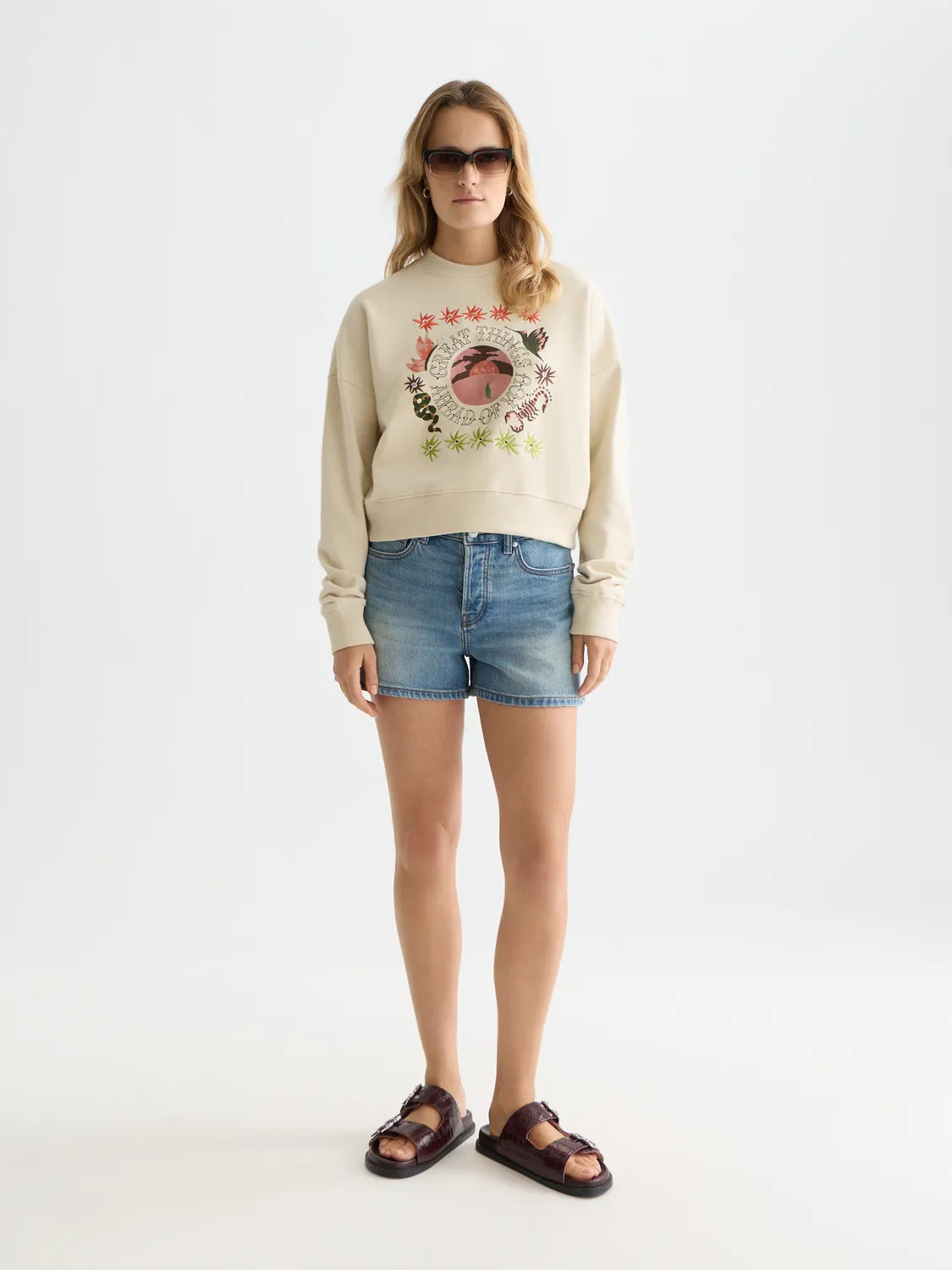 Artwork Relaxed-Fit Sweatshirt