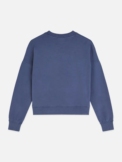 Studded Western Relaxed-Fit Sweatshirt