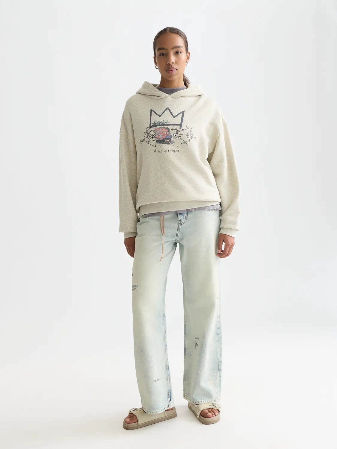Scotch & Soda x Basquiat Washed Artwork Hoodie