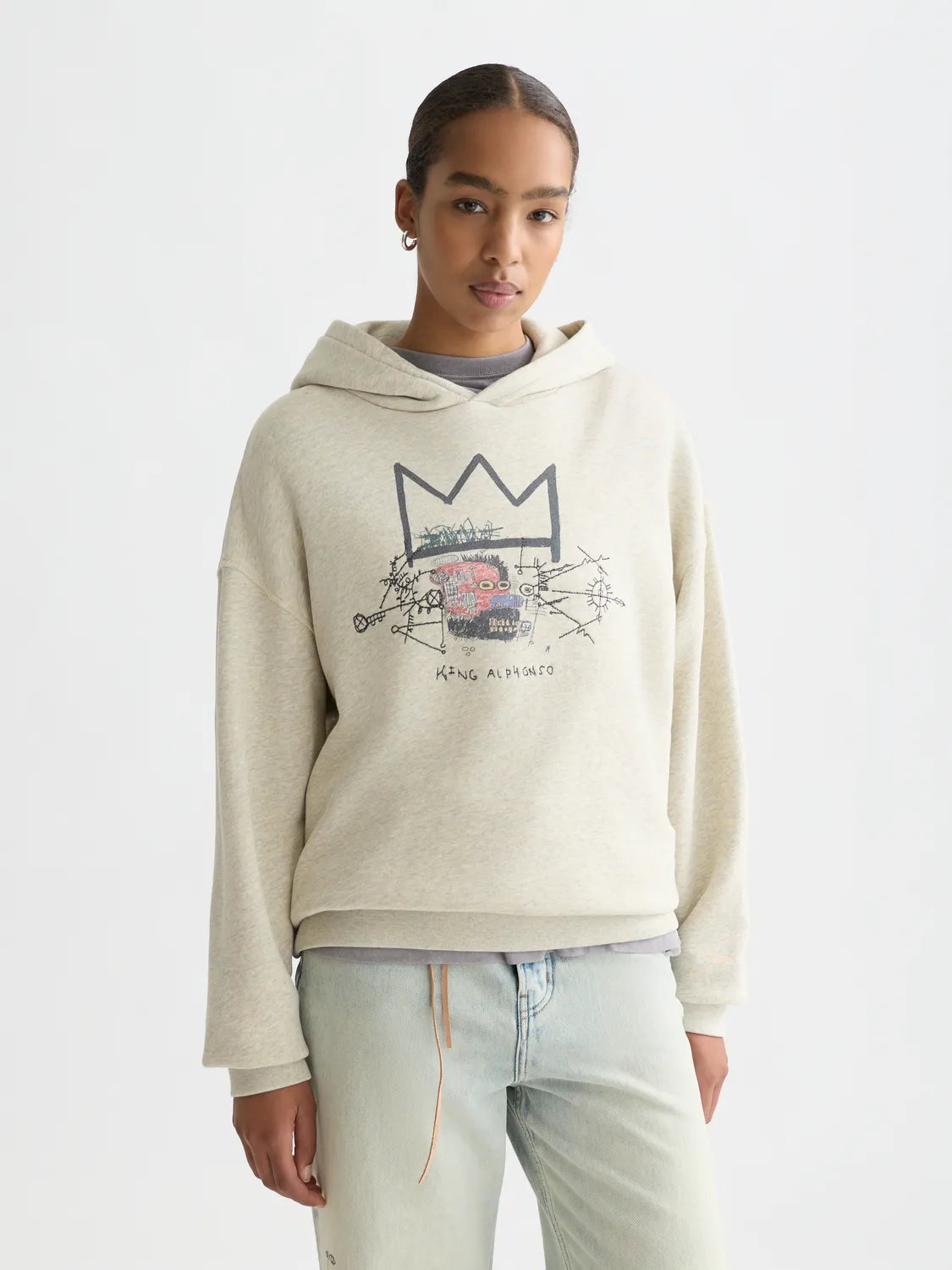 Scotch & Soda x Basquiat Washed Artwork Hoodie