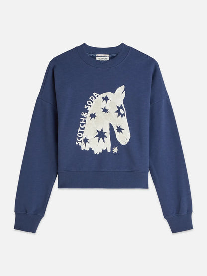 Artwork Relaxed-Fit Sweatshirt