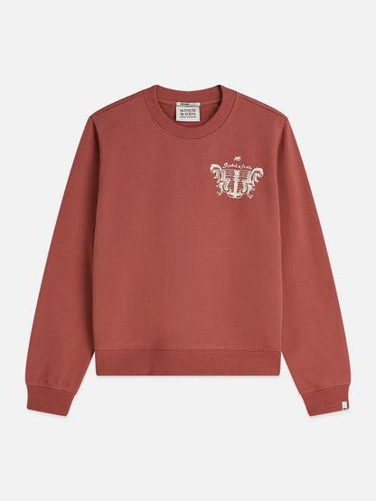 Chest Artwork Regular-Fit Sweatshirt