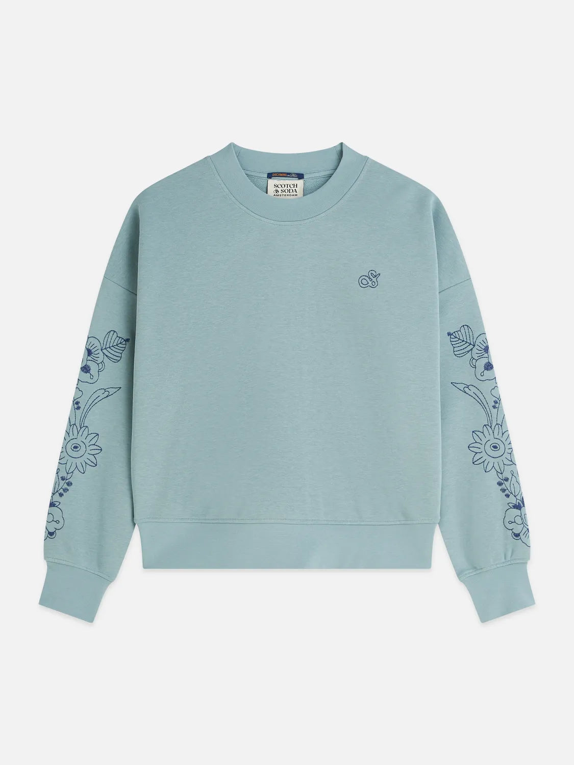 Embroidered Relaxed-Fit Sweatshirt