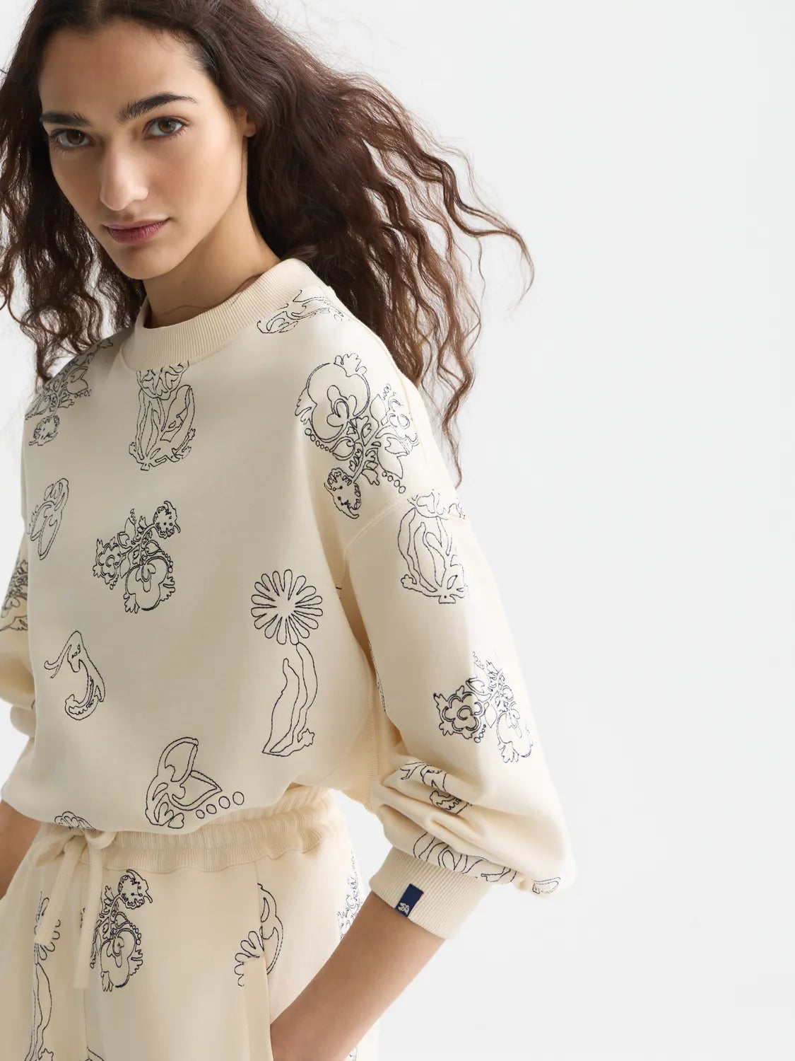 Embroidered Seasonal Fit Sweatshirt