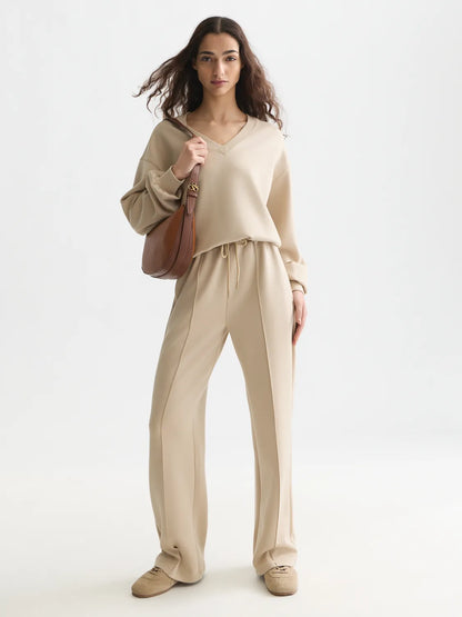 Modal V-Neck Sweatshirt