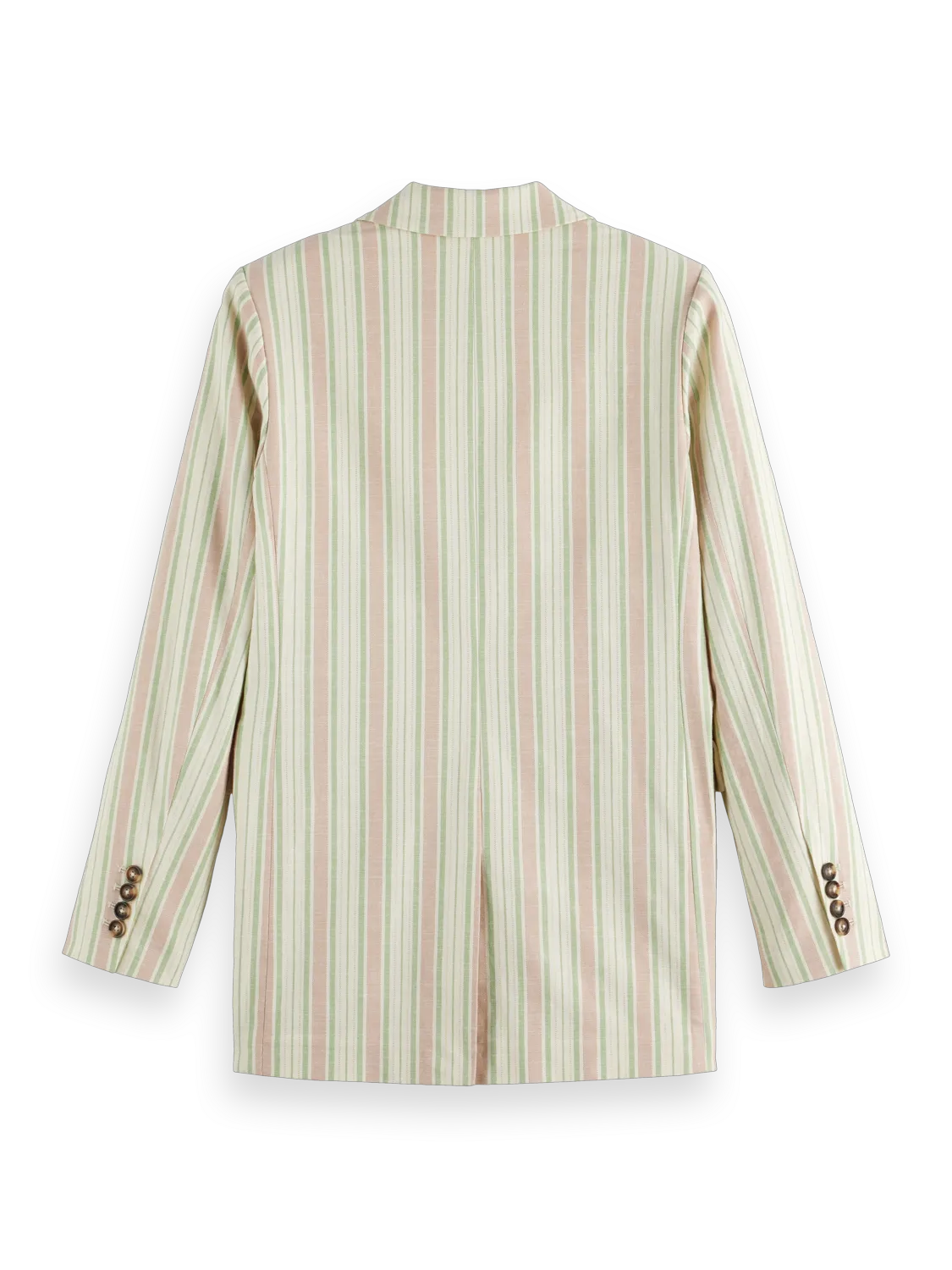 Lurex Cotton-Blend Single Breasted Blazer