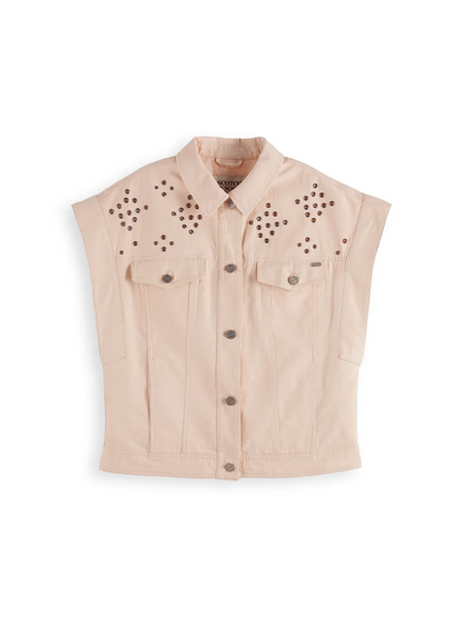 Cotton Sleeveless Festival Jacket