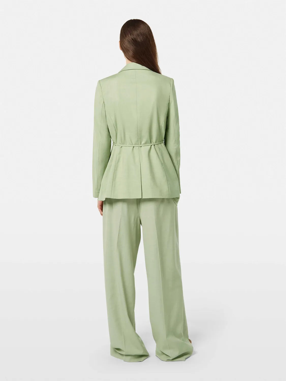 Drapey Belted Blazer