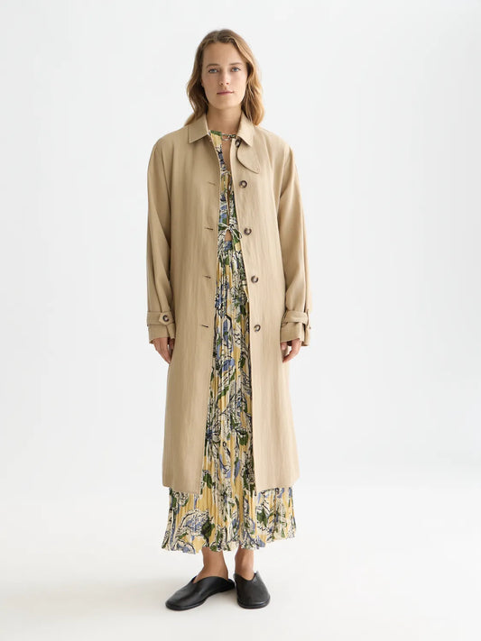 Flowy Trench Coat