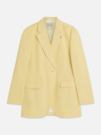Relaxed Single Breasted Blazer