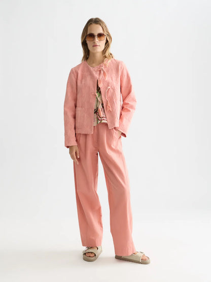 Structured Jacquard Blazer