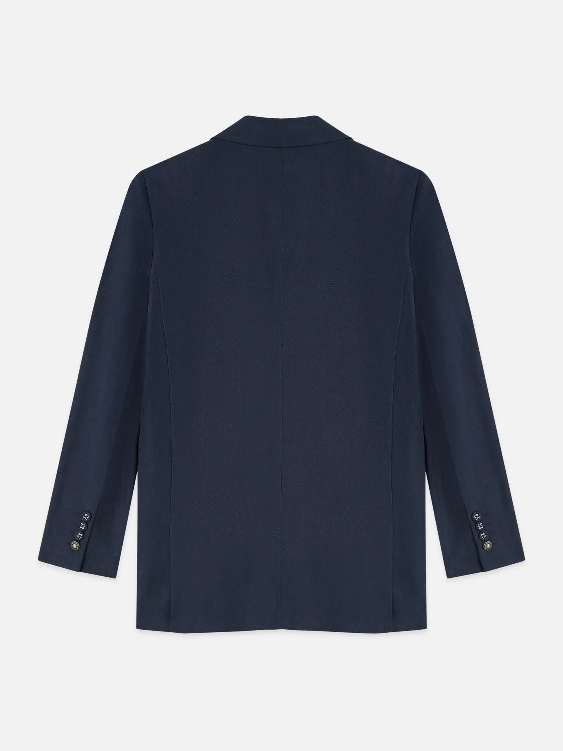 Gabardine Relaxed Single Breasted Blazer