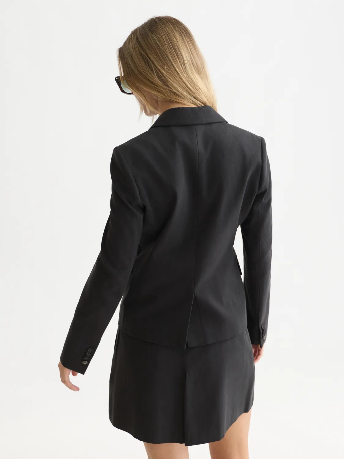 Gabardine Fitted Blazer