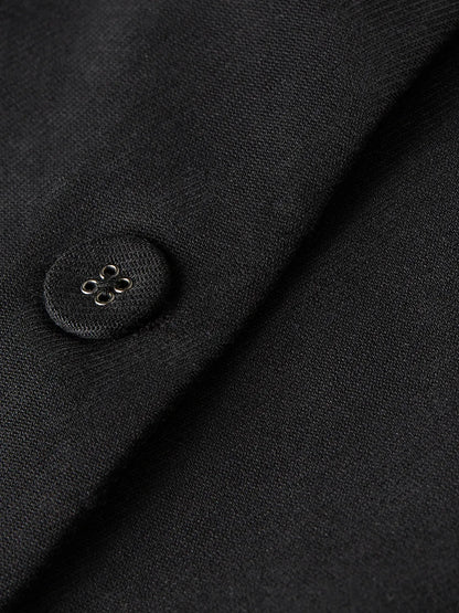Gabardine Fitted Blazer