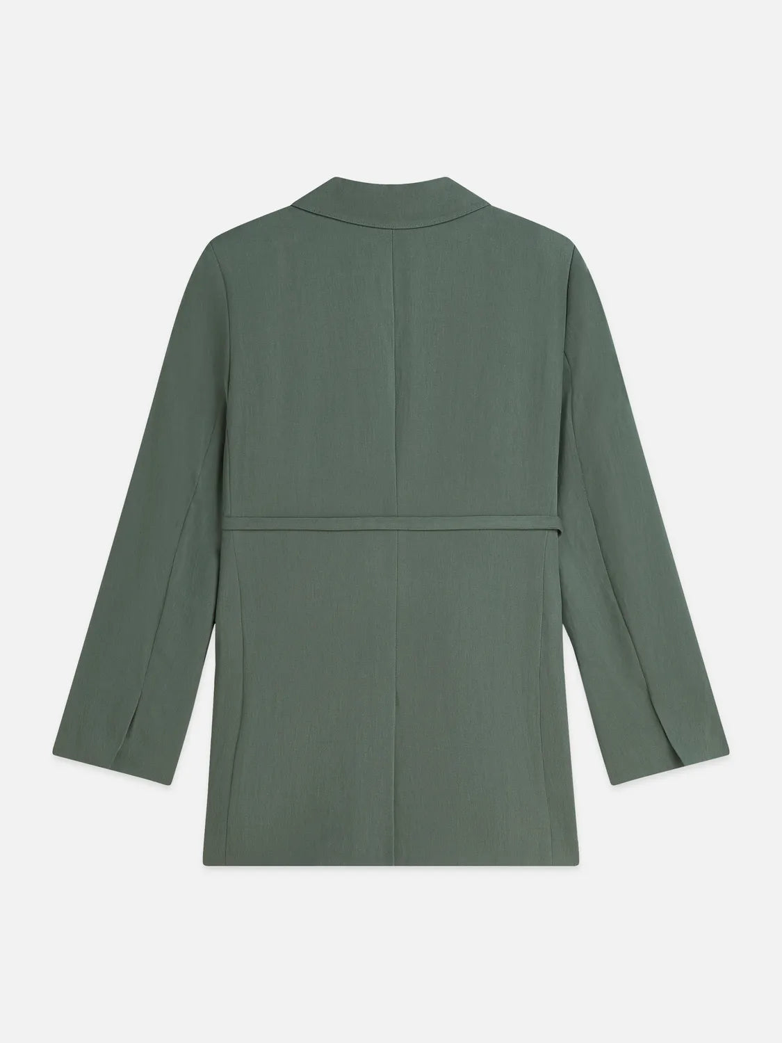 Lyocell Blend Double Breasted Blazer